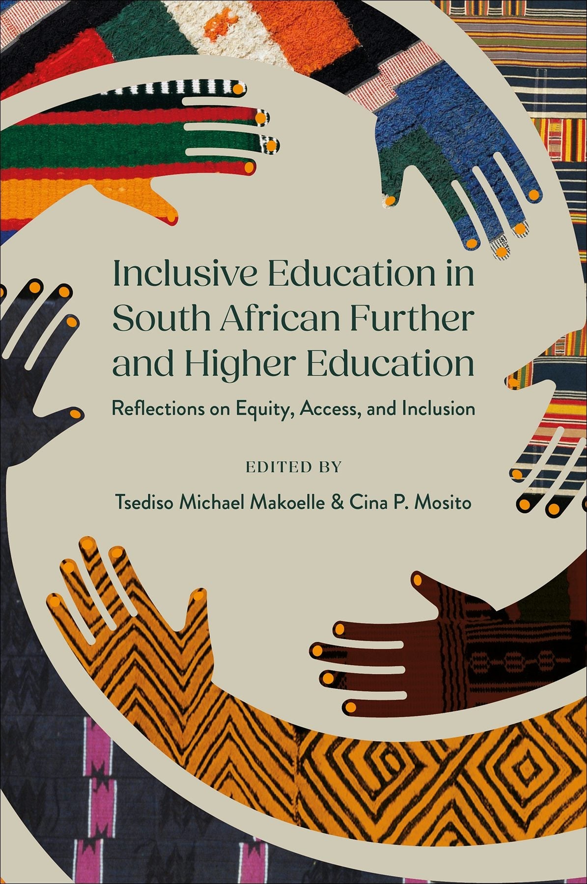 Book cover image for Inclusive Education in South African Further and Higher Education ISBN: 9781836089452