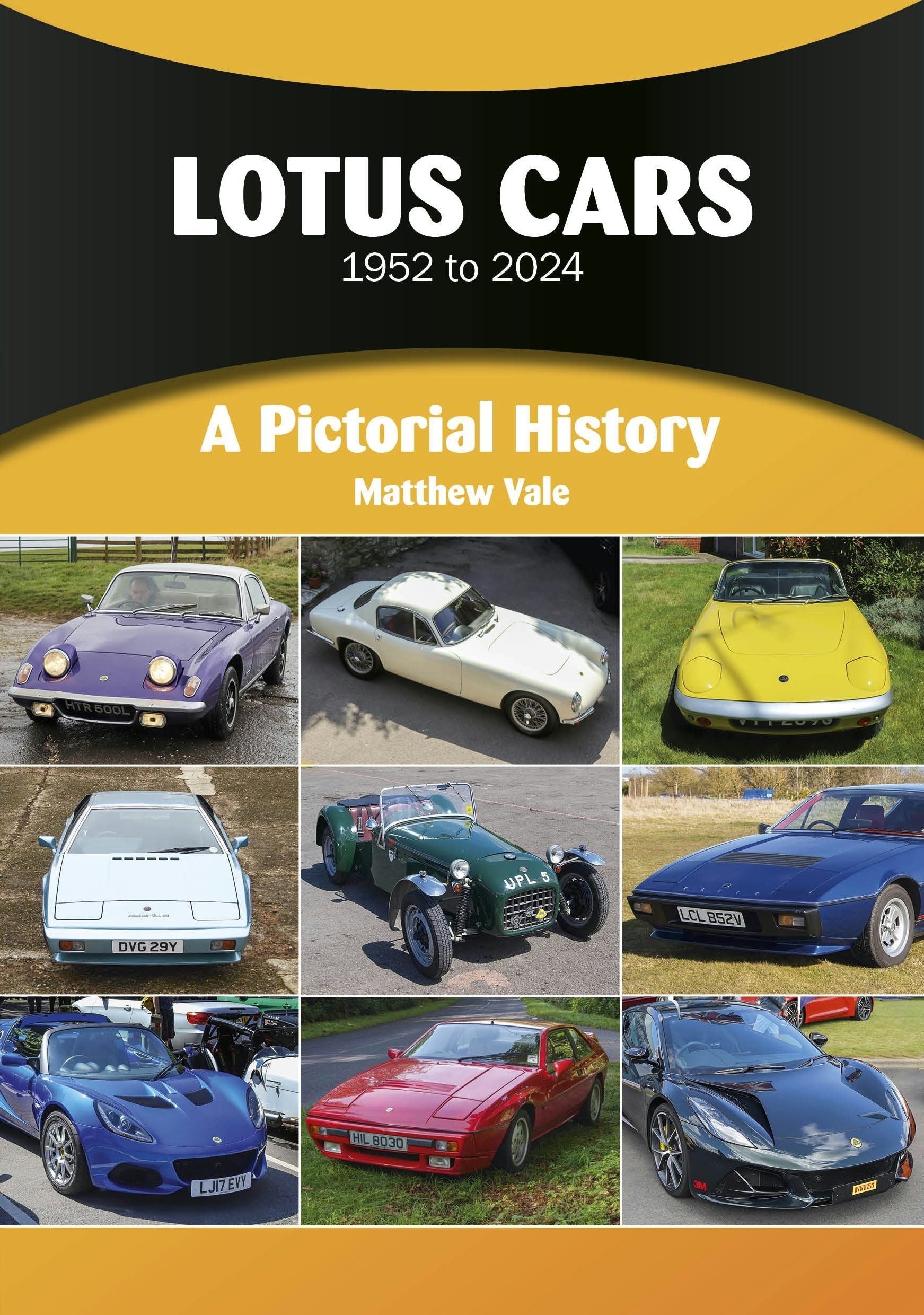 Book cover image for Lotus Cars 1952 to 2024 ISBN: 9781836440109