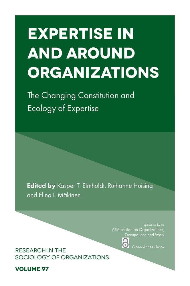 Book cover image for Expertise In and Around Organizations ISBN: 9781836626213