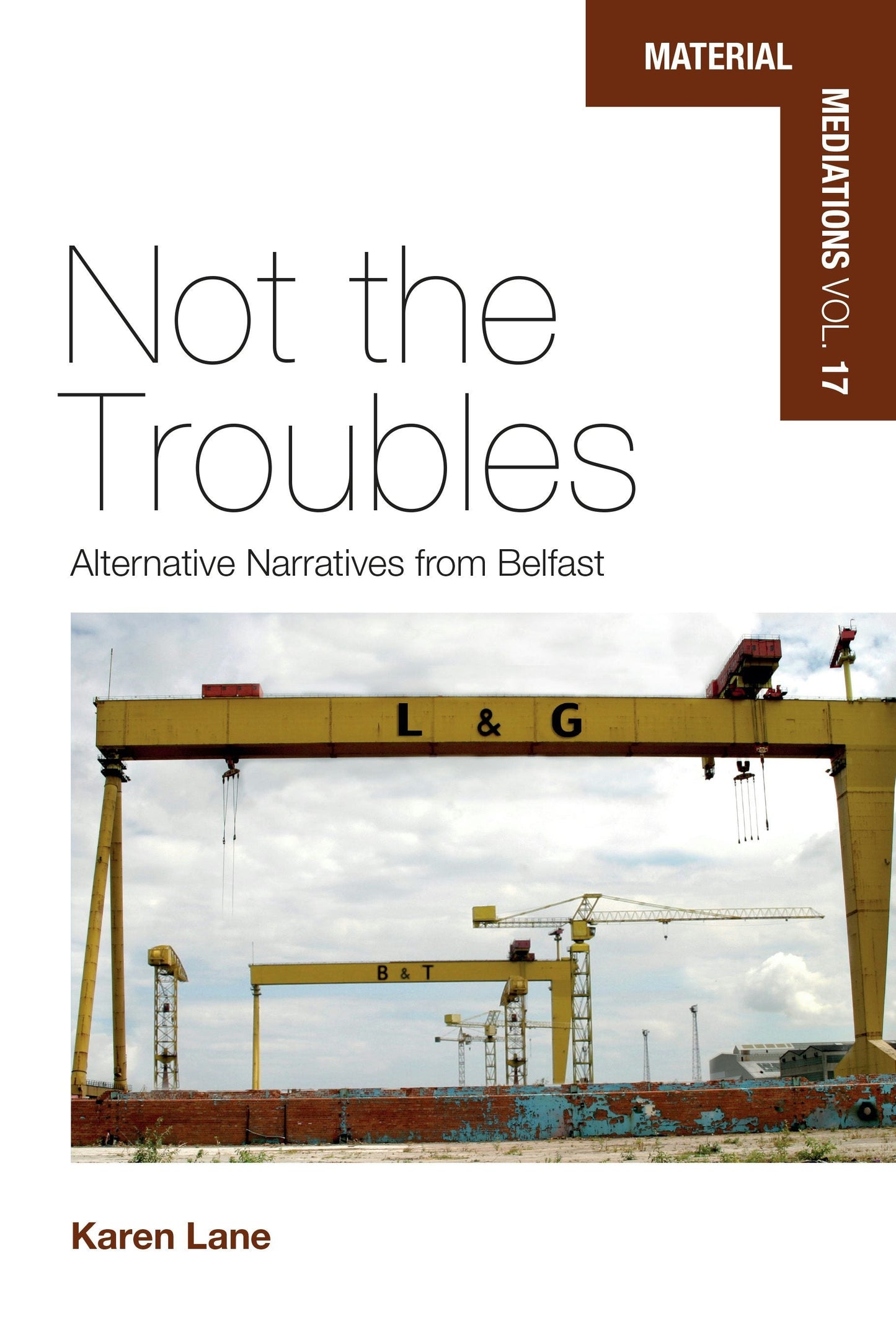 Book cover image for Not the Troubles ISBN: 9781836950318