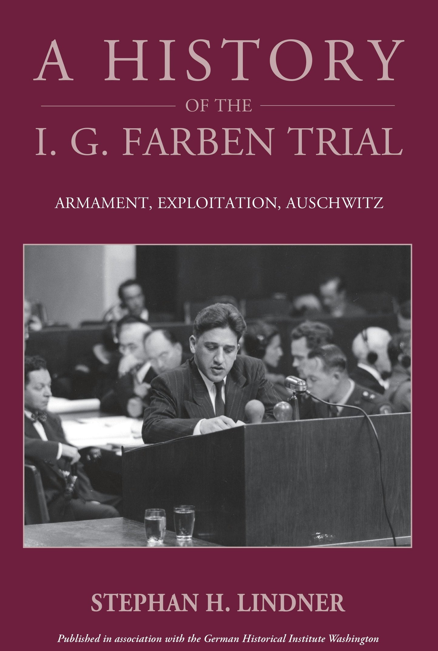 Book cover image for A History of the I.G. Farben Trial ISBN: 9781836952664