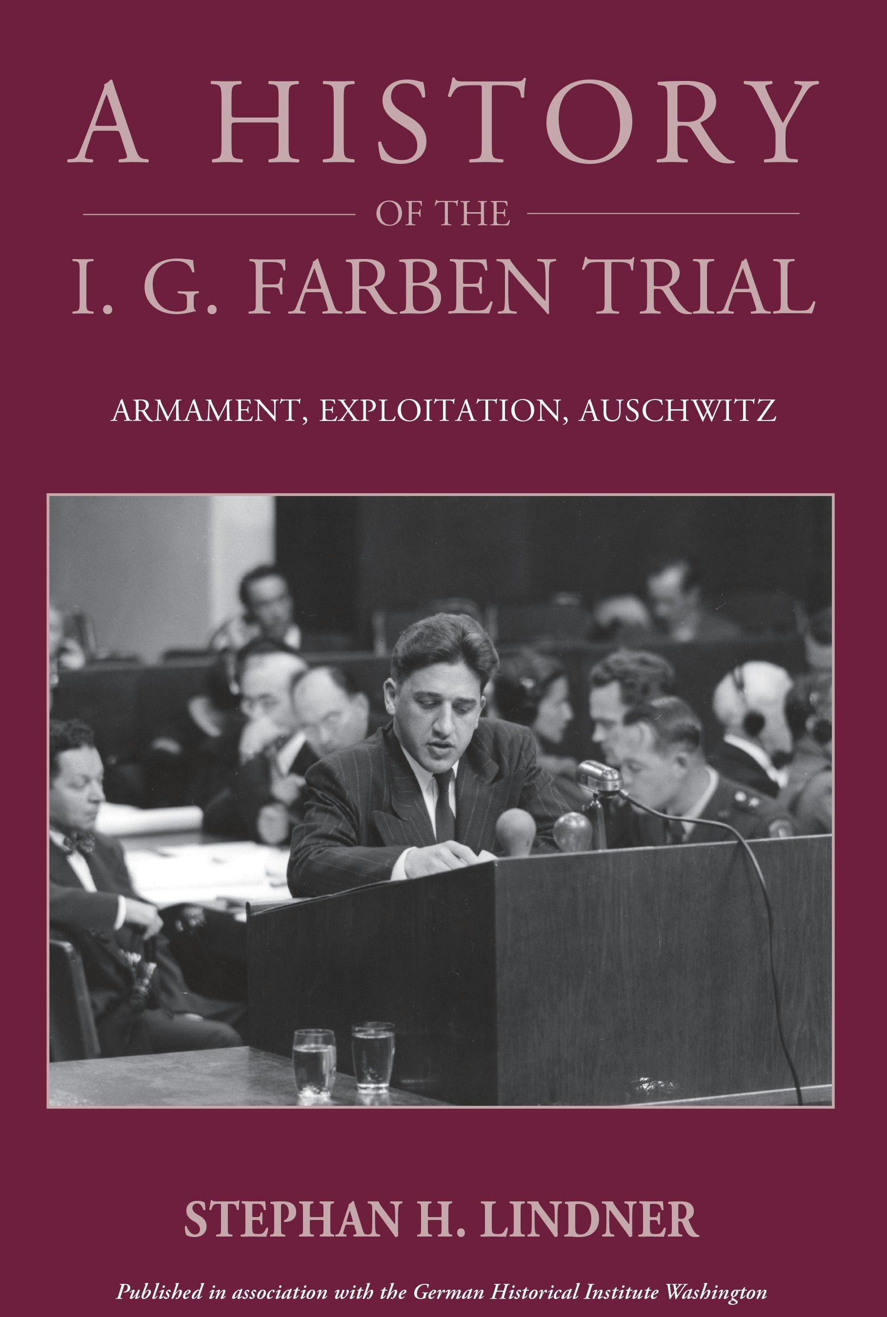 Book cover image for A History of the I.G. Farben Trial ISBN: 9781836952664