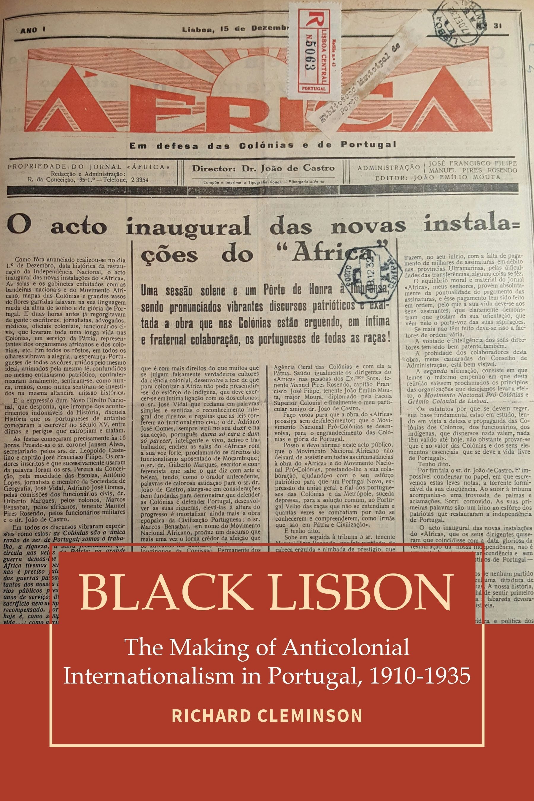 Book cover image for Black Lisbon ISBN: 9781836953272