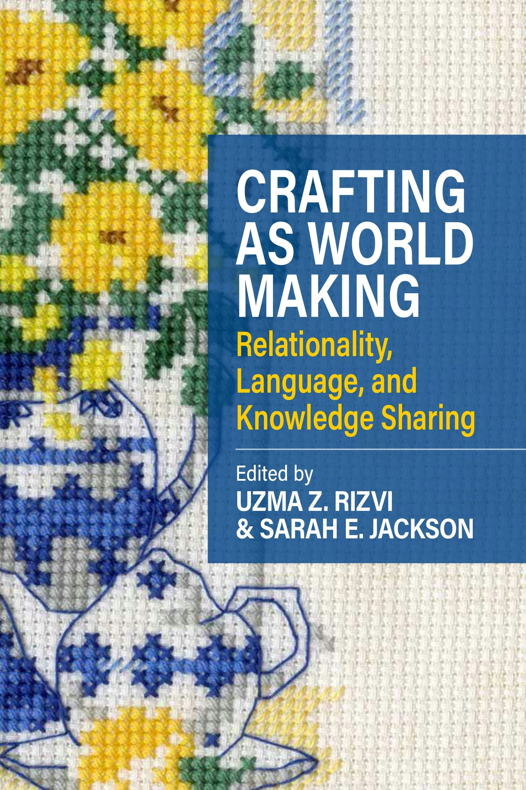 Cover image for Crafting as World Making, isbn: 9781836955696