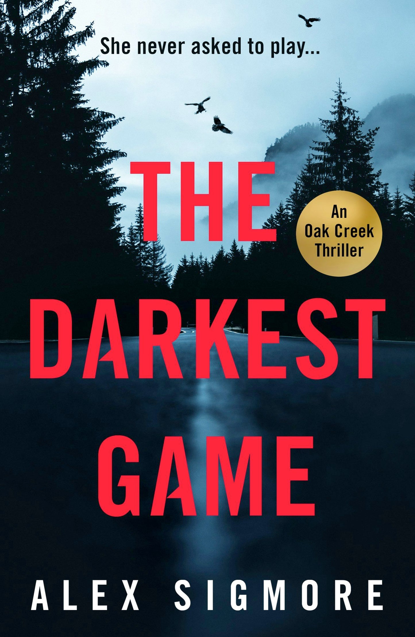Book cover image for The Darkest Game ISBN: 9781837000067