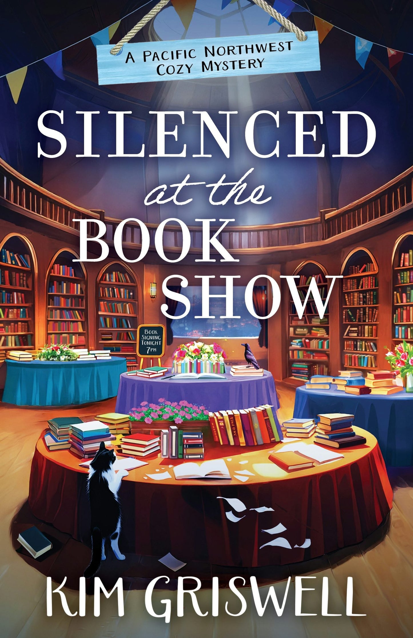 Book cover image for Silenced at the Book Show ISBN: 9781837000777