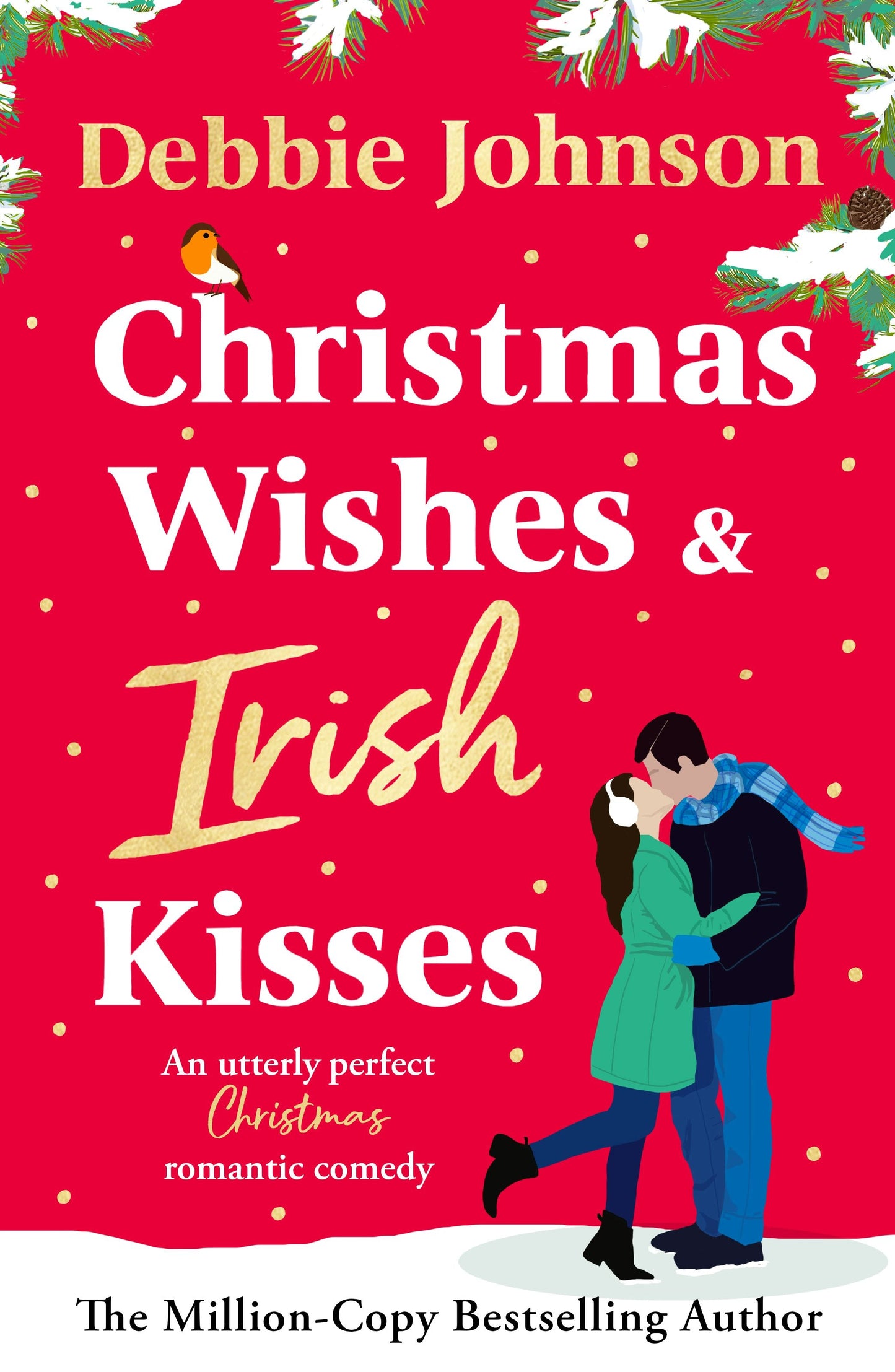 Book cover image for Christmas Wishes and Irish Kisses ISBN: 9781837002832
