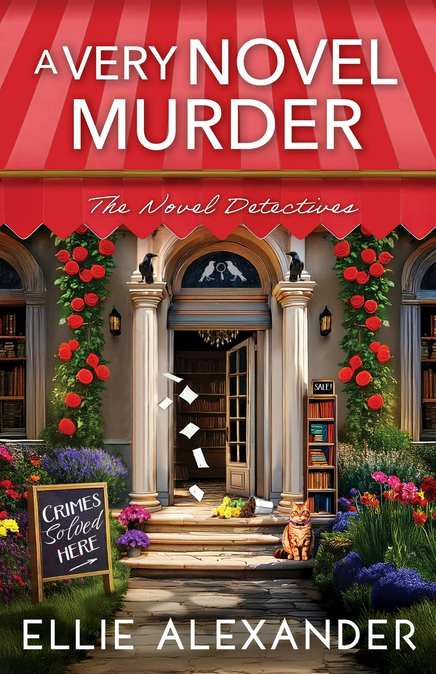 Book cover image for A Very Novel Murder ISBN: 9781837003099