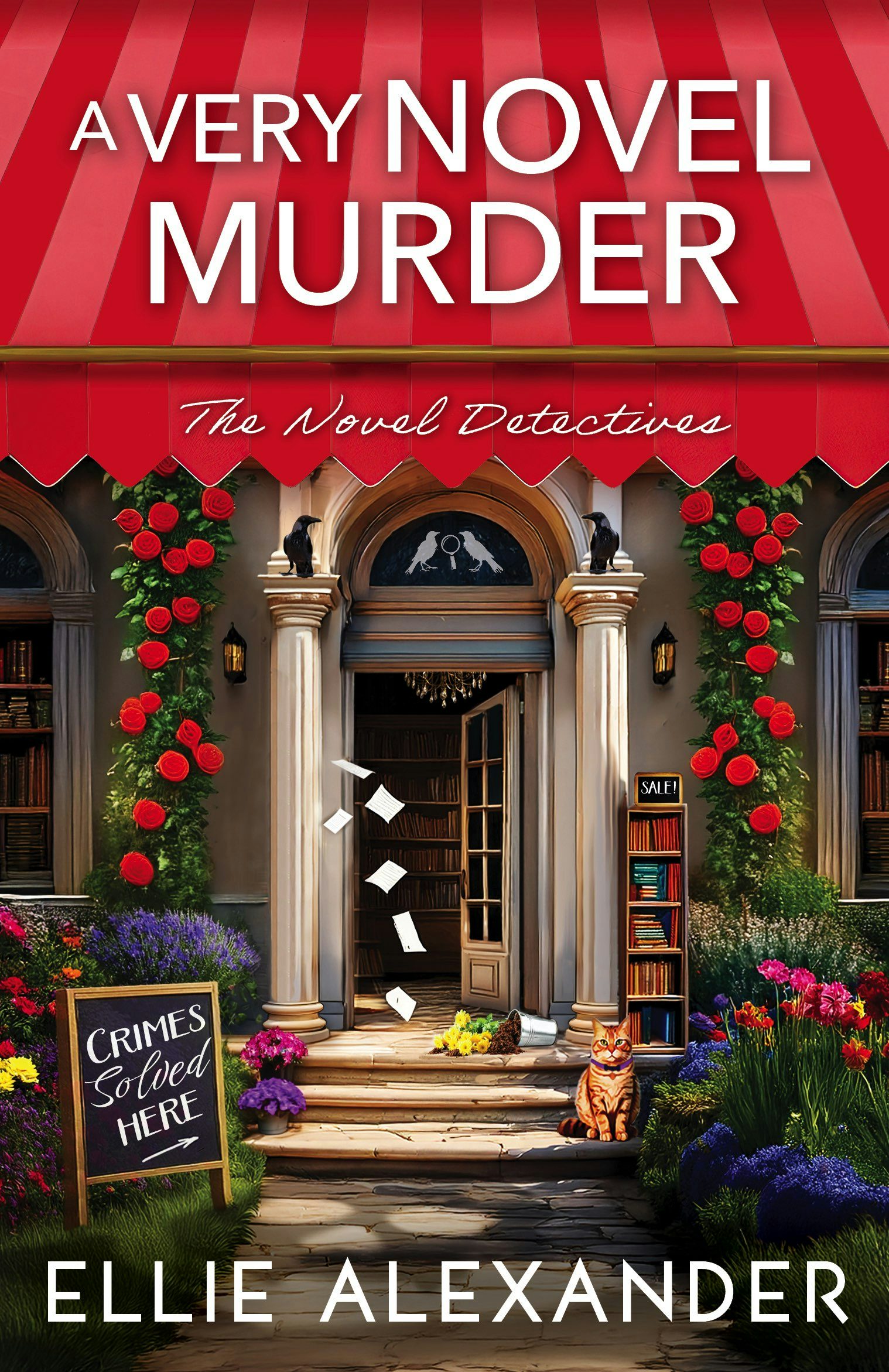 Book cover image for A Very Novel Murder ISBN: 9781837003099