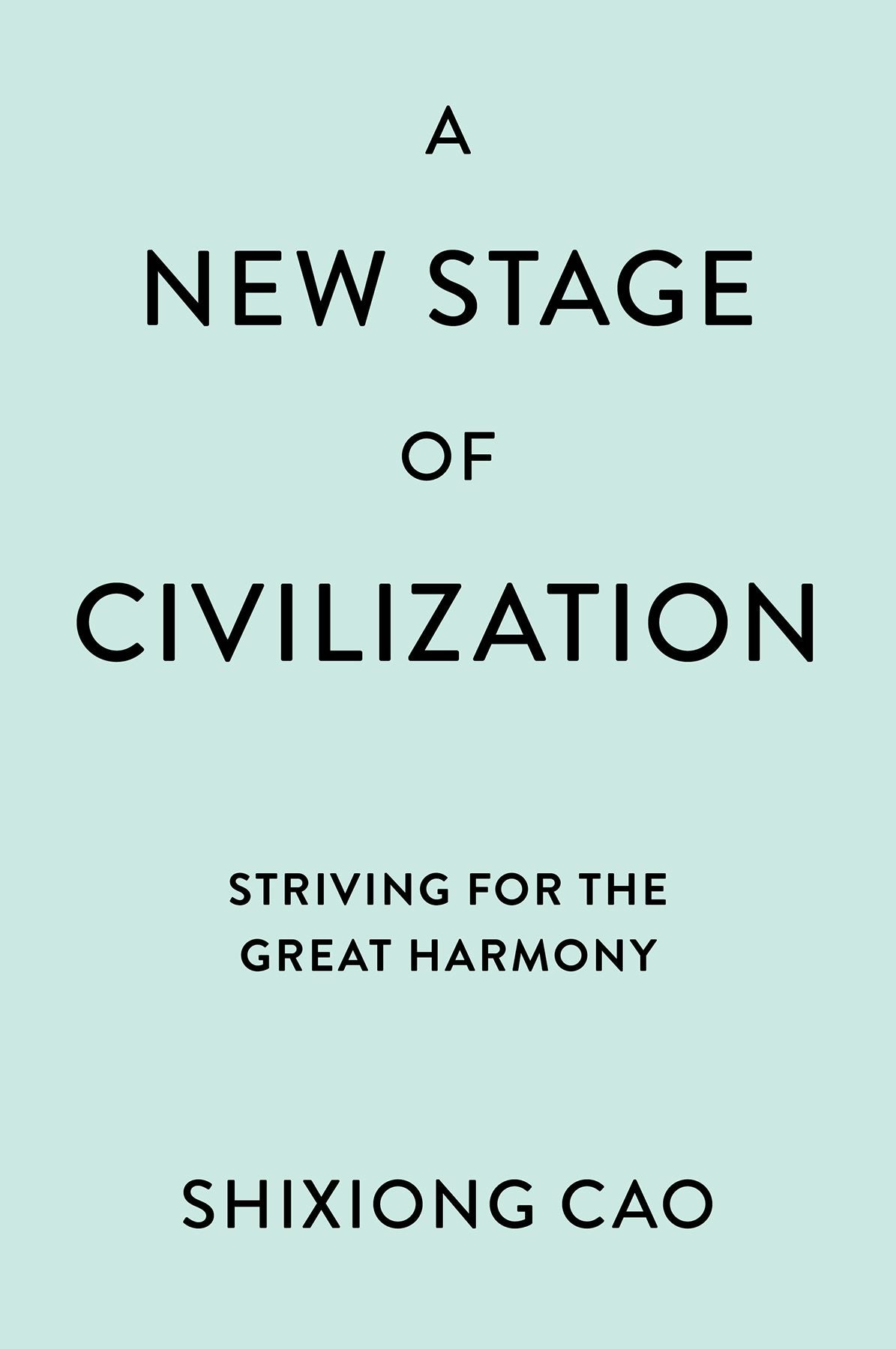 Book cover image for A New Stage of Civilization ISBN: 9781837082599