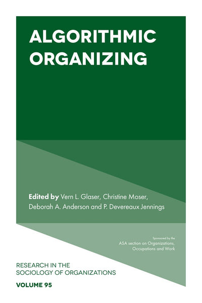 Cover image for Algorithmic Organizing, isbn: 9781837089291
