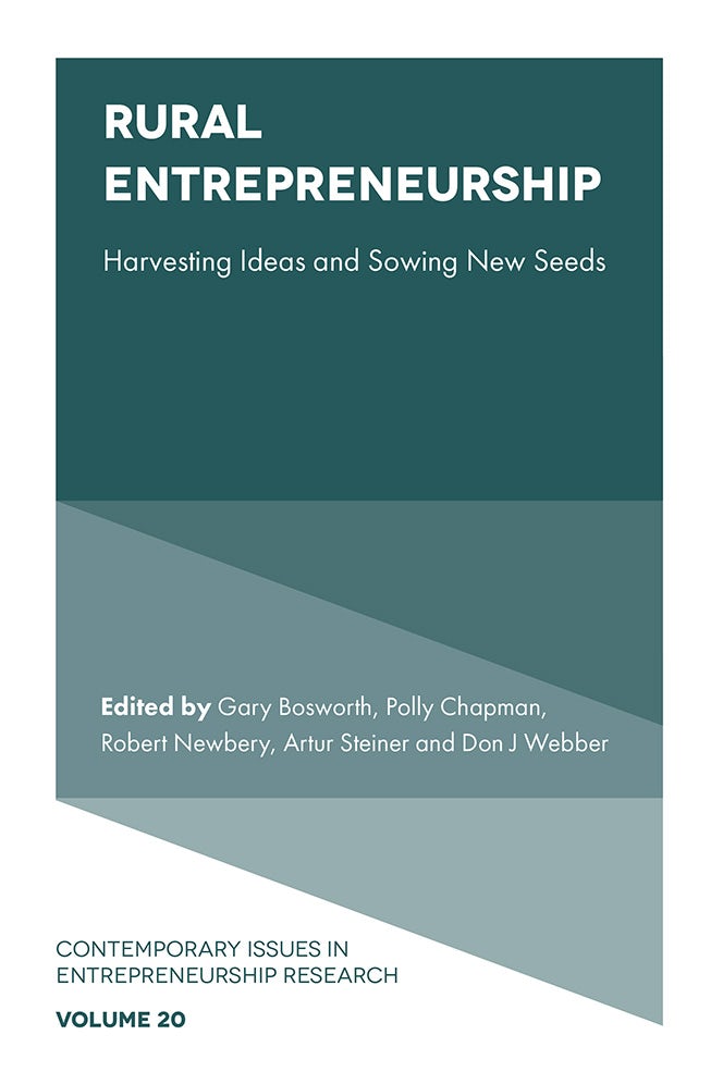Book cover image for Rural Entrepreneurship ISBN: 9781837535774