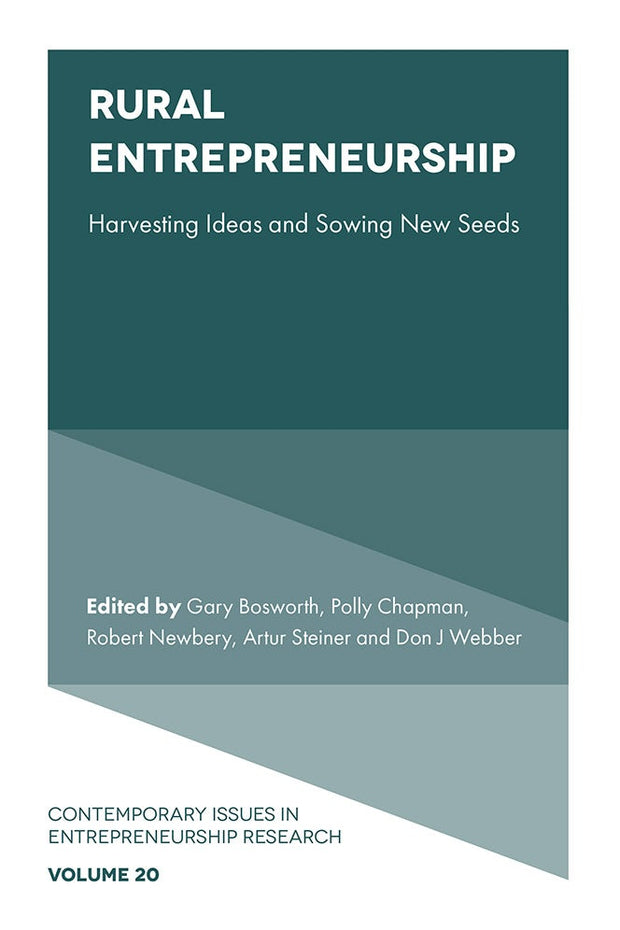 Cover image for Rural Entrepreneurship, isbn: 9781837535774