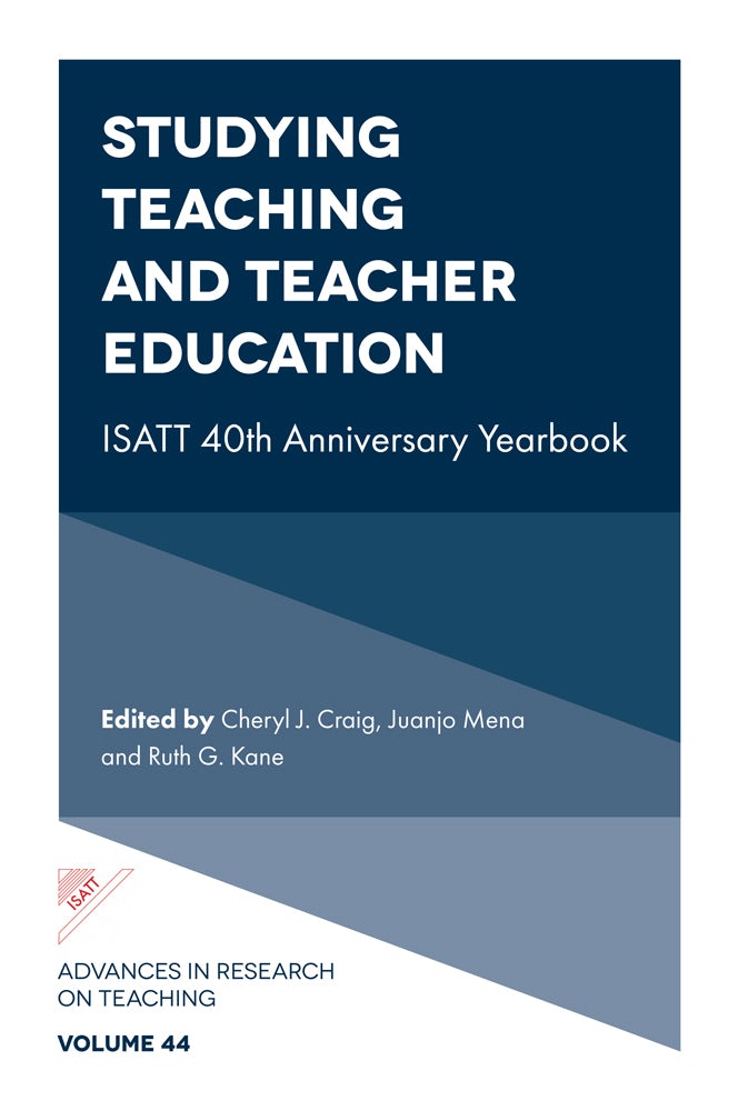 Book cover image for Studying Teaching and Teacher Education ISBN: 9781837536238
