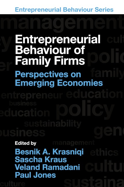 Book cover image for Entrepreneurial Behaviour of Family Firms ISBN: 9781837539352