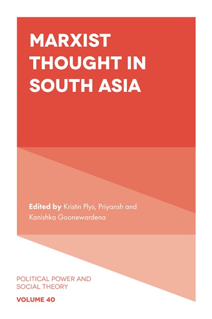Book cover image for Marxist Thought in South Asia ISBN: 9781837971831