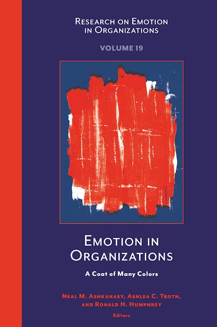 Book cover image for Emotion in Organizations ISBN: 9781837972517