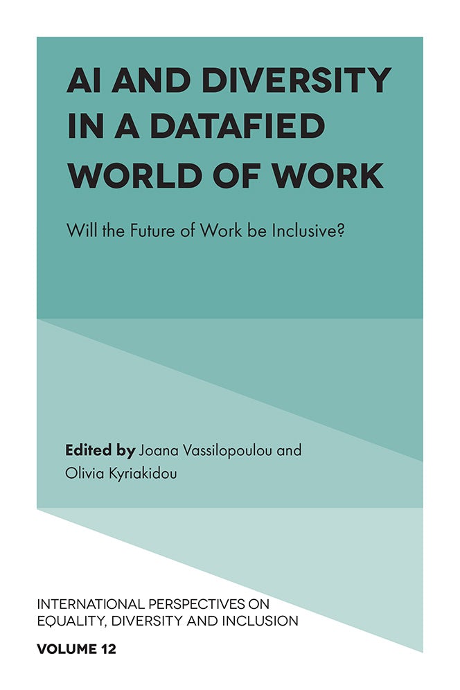 Book cover image for AI and Diversity in a Datafied World of Work ISBN: 9781837972975
