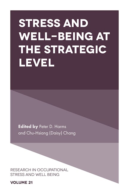 Stress and Well-Being at the Strategic Level