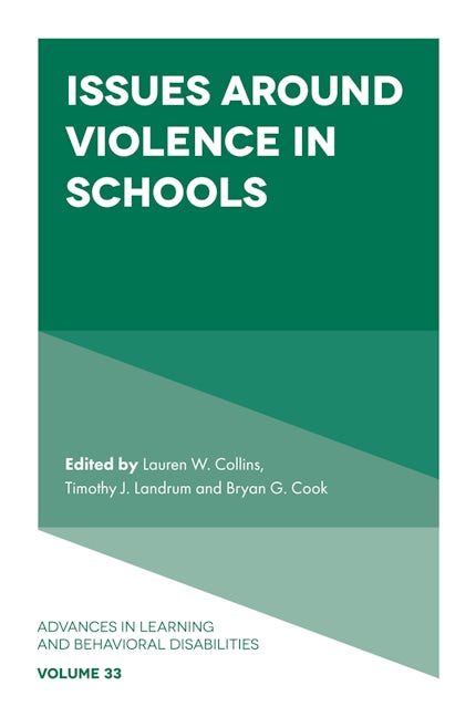 Book cover image for Issues Around Violence in Schools ISBN: 9781837976249