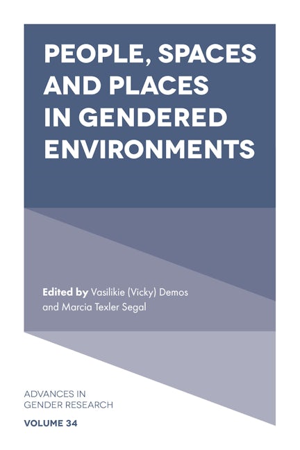 Book cover image for People, Spaces and Places in Gendered Environments ISBN: 9781837978946