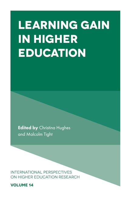 Book cover image for Learning Gain in Higher Education ISBN: 9781838672805