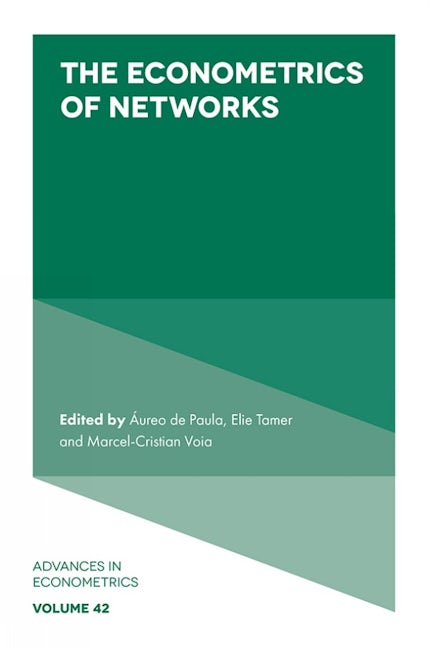 Book cover image for The Econometrics of Networks ISBN: 9781838675769