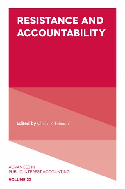Book cover image for Resistance and Accountability ISBN: 9781838679941