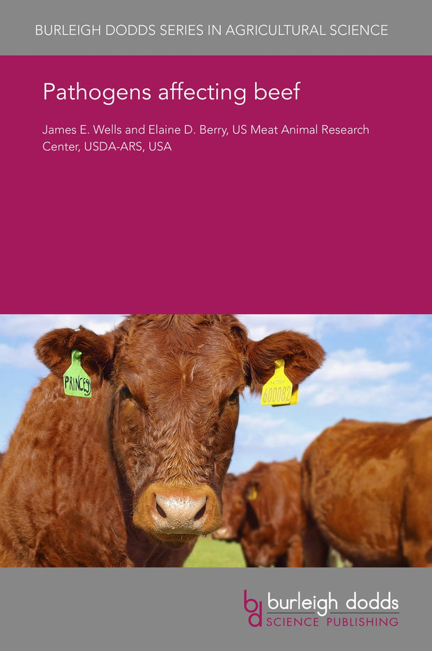 Cover image for Pathogens affecting beef, isbn: 9781838790219
