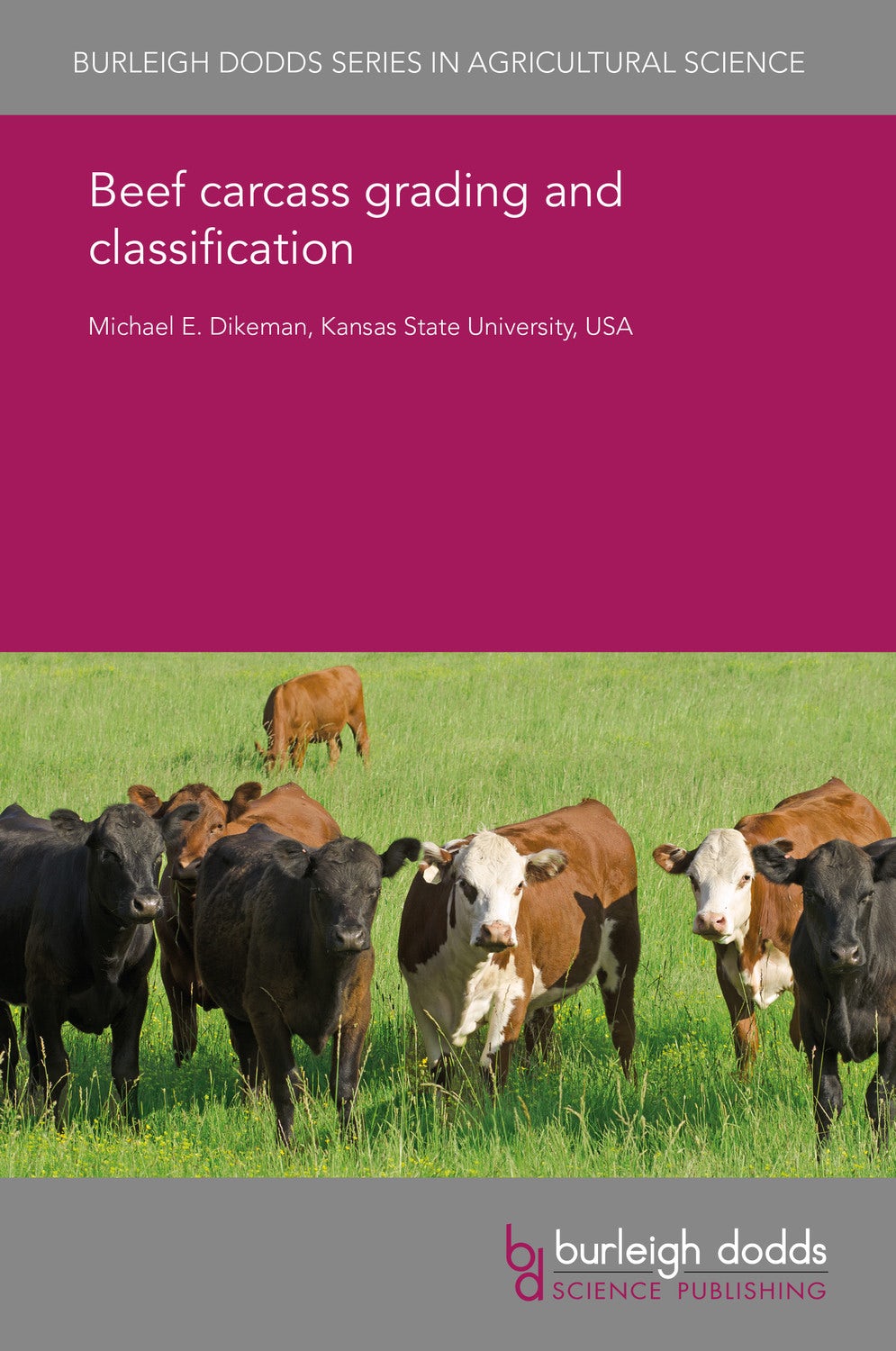 Book cover image for Beef carcass grading and classification ISBN: 9781838790400