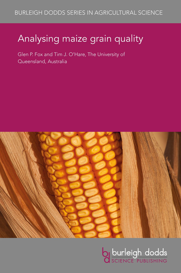 Cover image for Analysing maize grain quality, isbn: 9781838791100