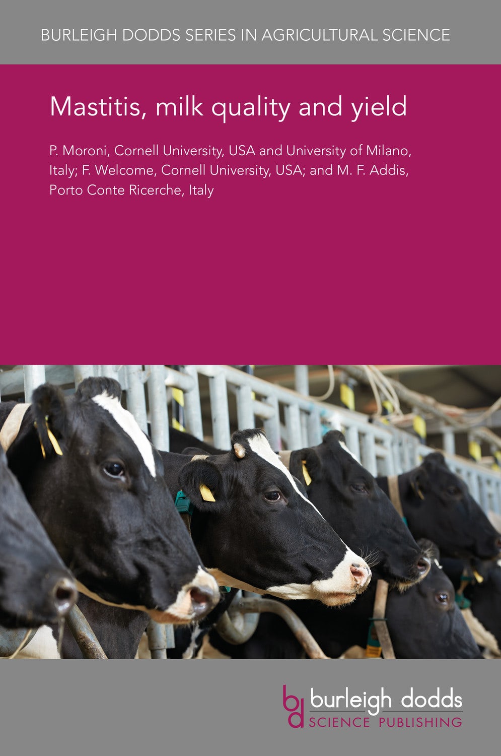 Book cover image for Mastitis, milk quality and yield ISBN: 9781838791445