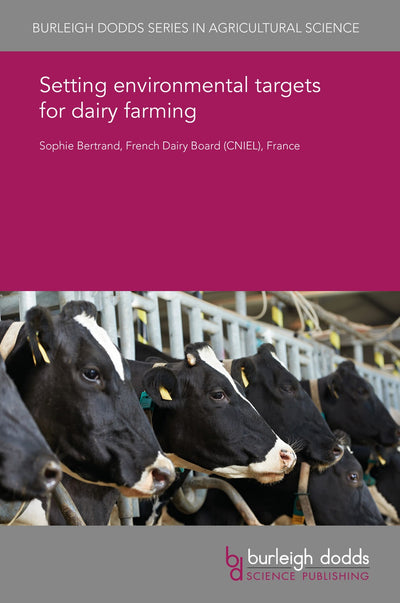 Cover image for Setting environmental targets for dairy farming, isbn: 9781838791490
