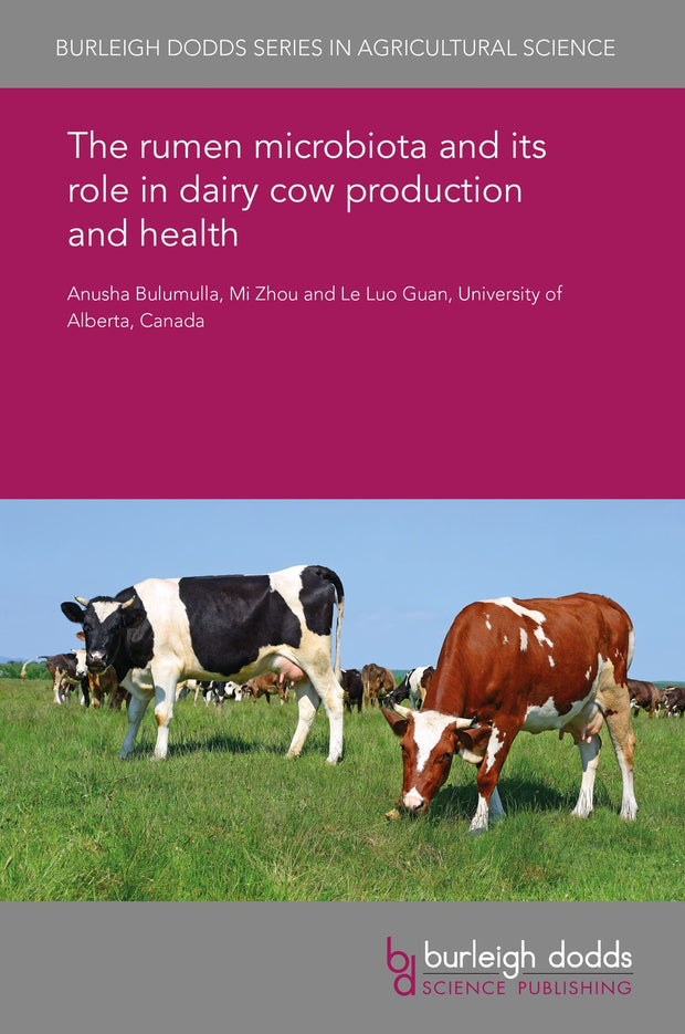 Cover image for The rumen microbiota and its role in dairy cow production and health, isbn: 9781838791643