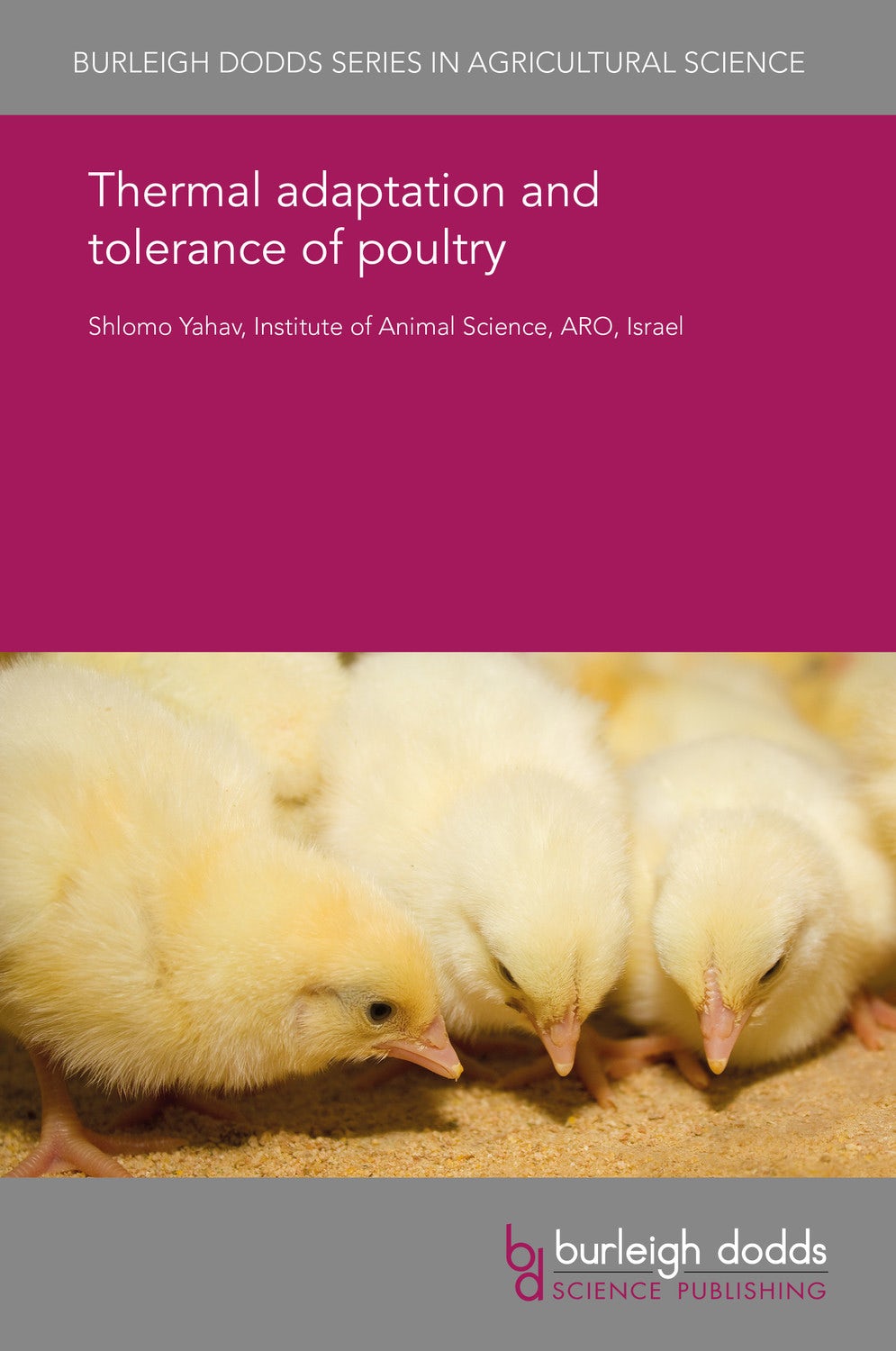 Book cover image for Thermal adaptation and tolerance of poultry ISBN: 9781838792336
