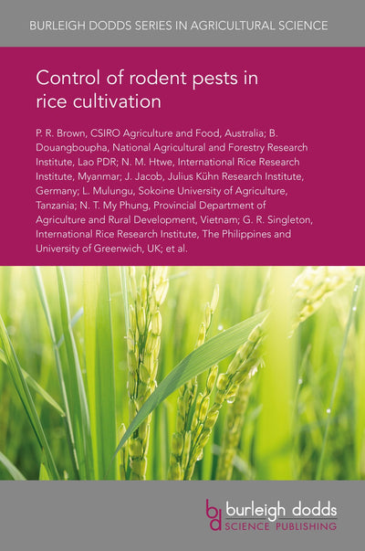 Cover image for Control of rodent pests in rice cultivation, isbn: 9781838792480