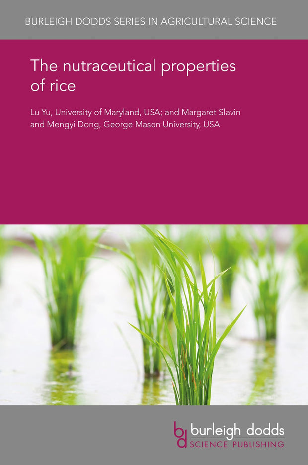 Cover image for The nutraceutical properties of rice, isbn: 9781838792541