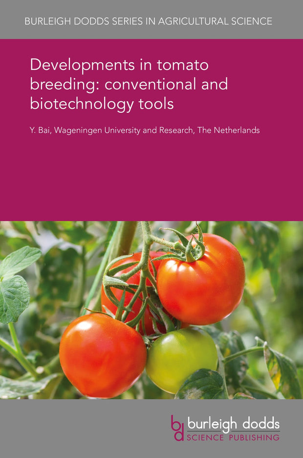 Cover image for Developments in tomato breeding: conventional and biotechnology tools, isbn: 9781838792817