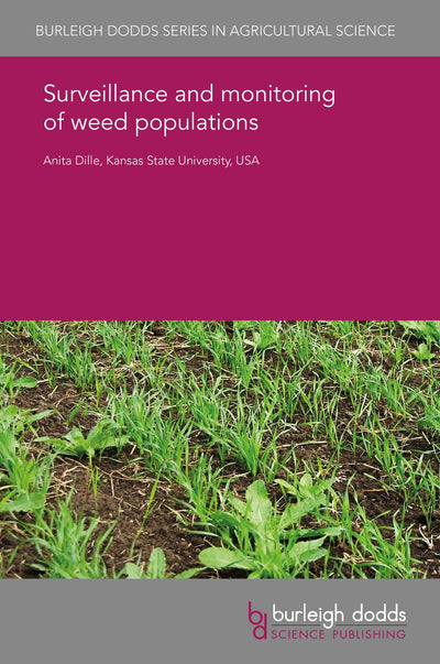 Cover image for Surveillance and monitoring of weed populations, isbn: 9781838794279