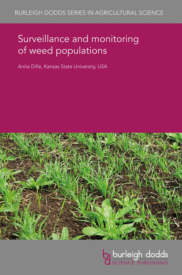 Cover image for Surveillance and monitoring of weed populations, isbn: 9781838794279