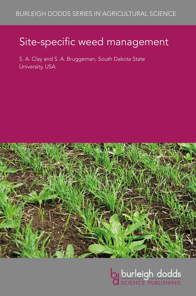 Cover image for Site-specific weed management, isbn: 9781838794286
