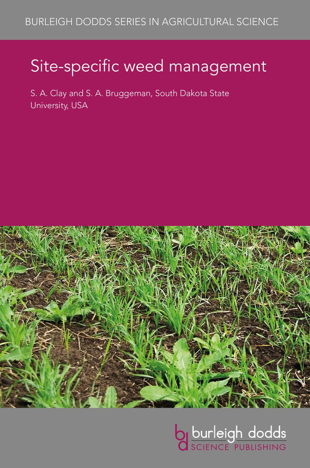 Cover image for Site-specific weed management, isbn: 9781838794286