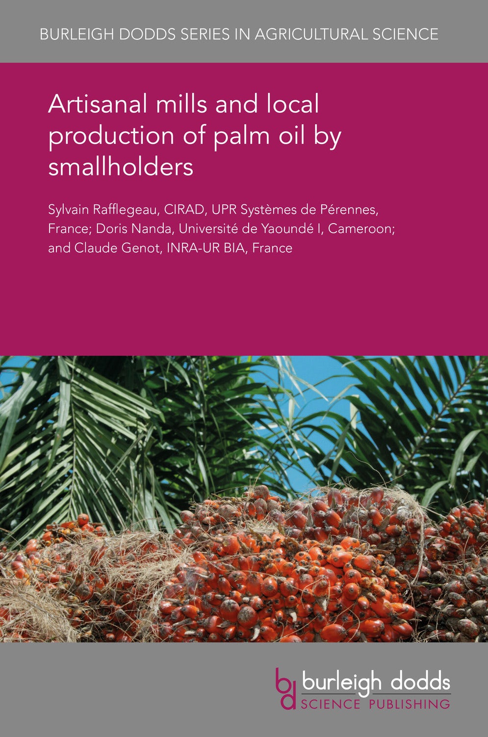 Book cover image for Artisanal mills and local production of palm oil by smallholders ISBN: 9781838794897