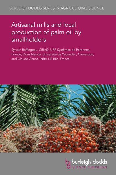 Cover image for Artisanal mills and local production of palm oil by smallholders, isbn: 9781838794897