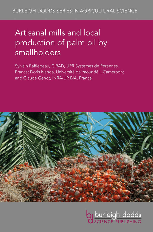 Cover image for Artisanal mills and local production of palm oil by smallholders, isbn: 9781838794897
