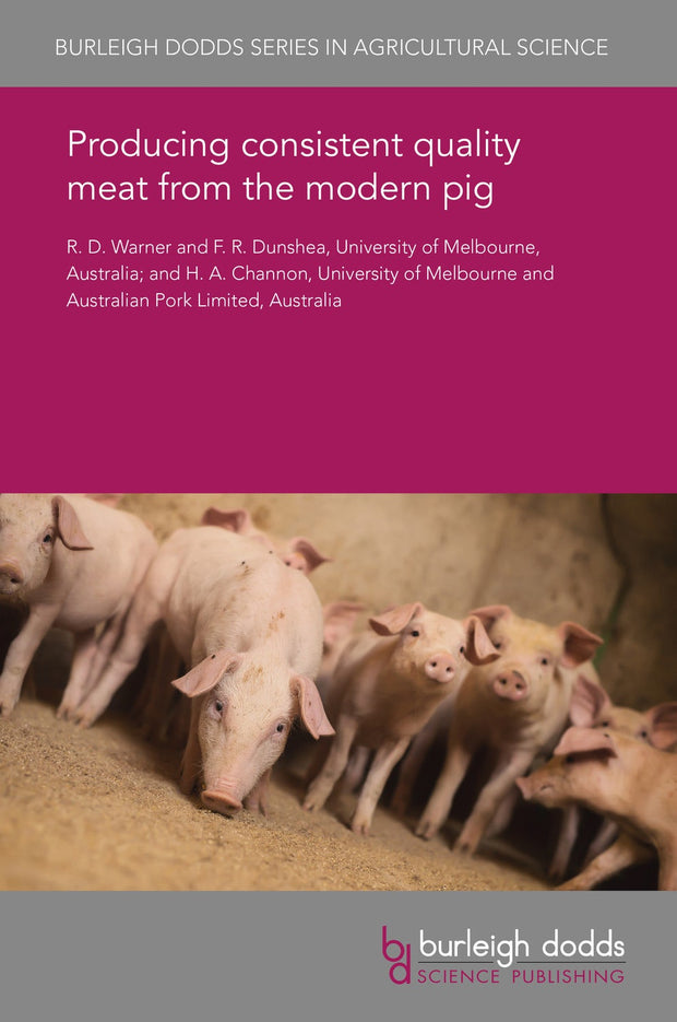 Cover image for Producing consistent quality meat from the modern pig, isbn: 9781838794958