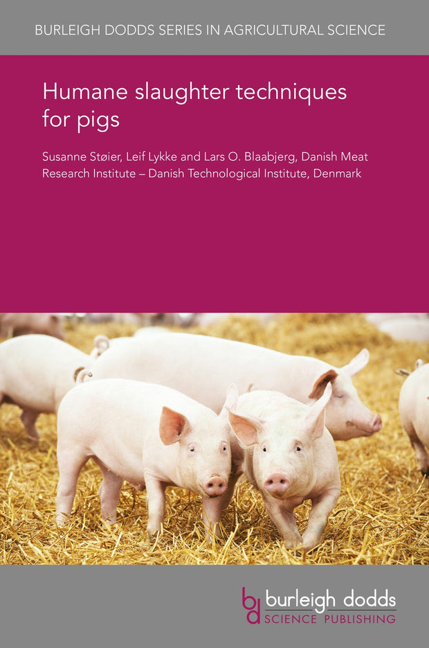 Cover image for Humane slaughter techniques for pigs, isbn: 9781838795245