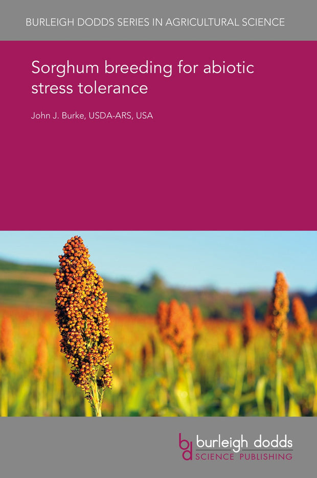 Cover image for Sorghum breeding for abiotic stress tolerance, isbn: 9781838795375