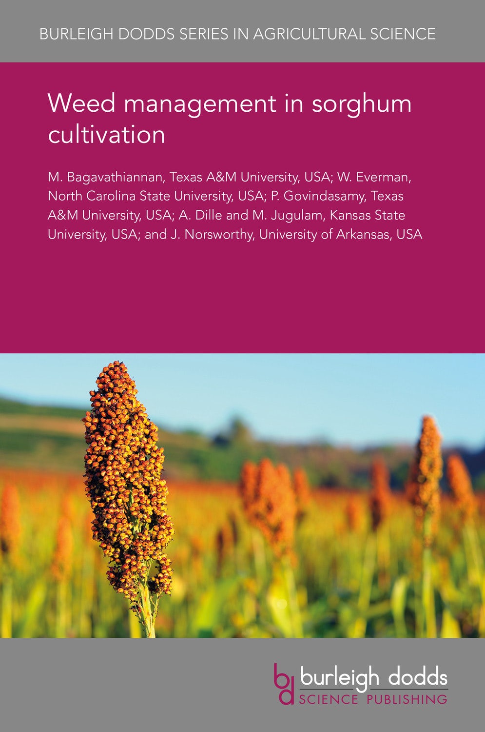 Book cover image for Weed management in sorghum cultivation ISBN: 9781838795443