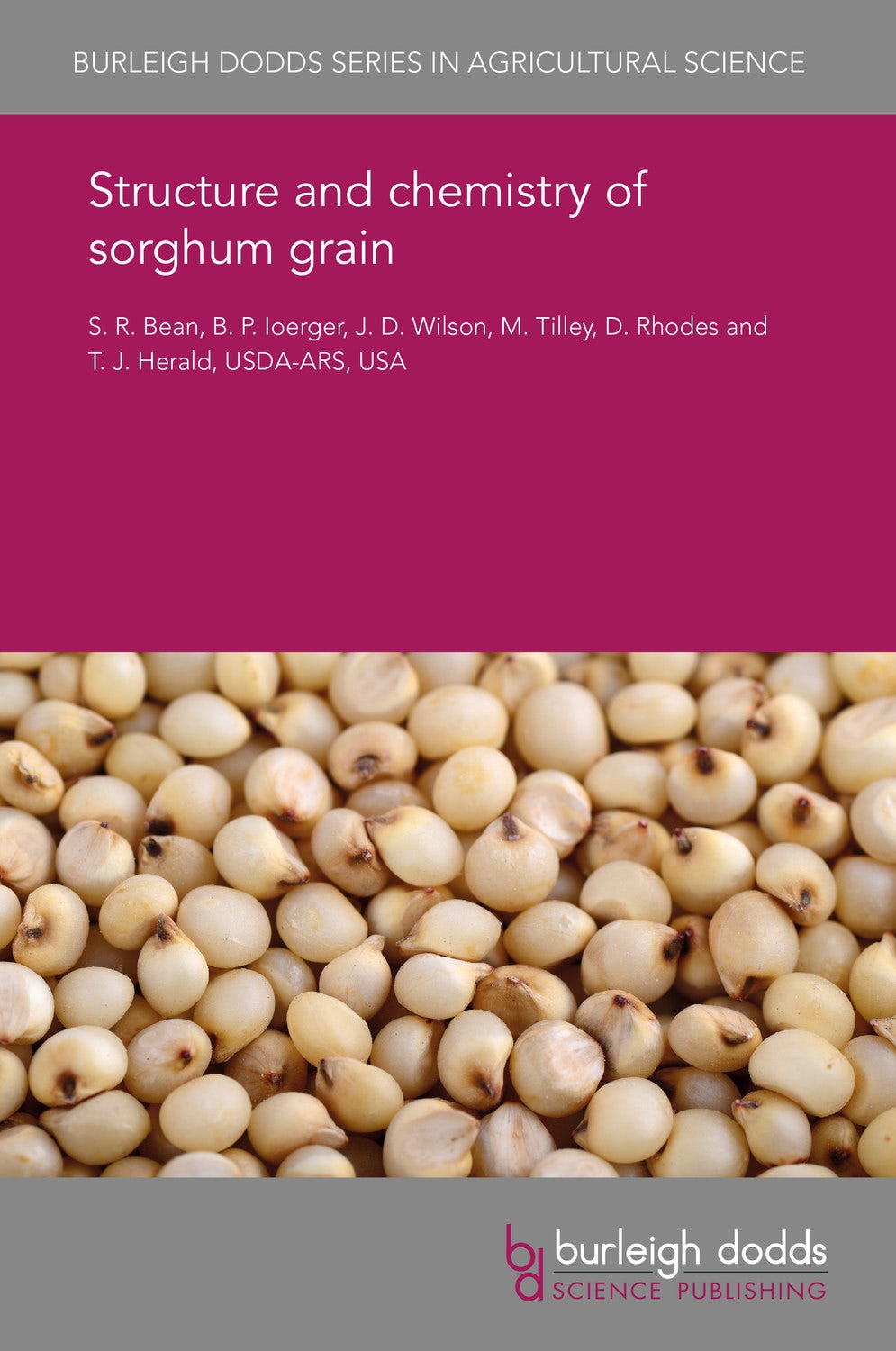 Book cover image for Structure and chemistry of sorghum grain ISBN: 9781838795474